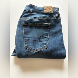 American Eagle High-Rise Skinny Kick Jeans